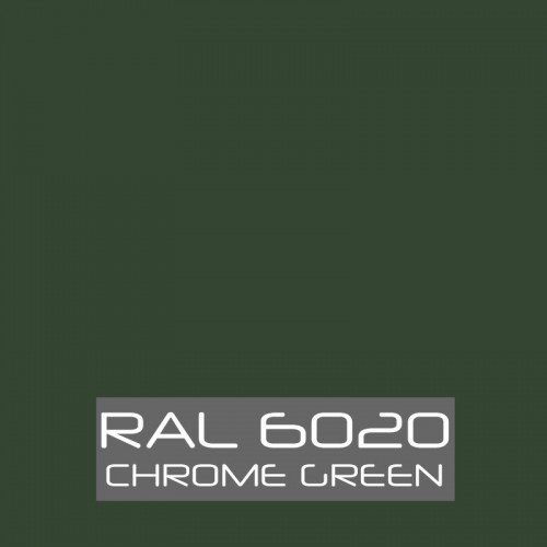 RAL 6020 Chrome Green tinned Paint